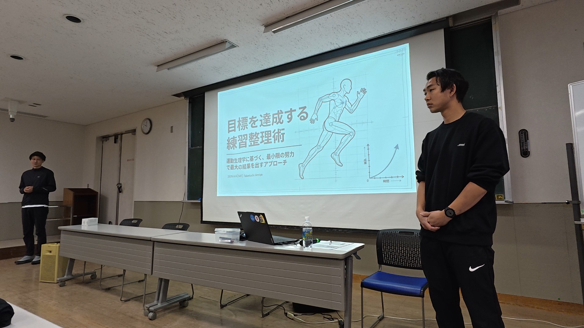 RUN for CHANGEでランナー向け講演を行いました